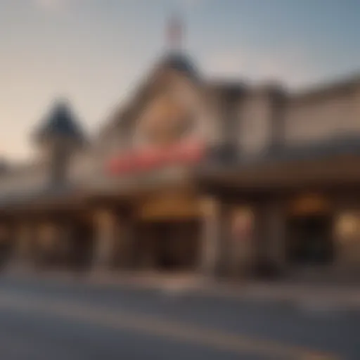 Exterior view of Silverado Casino showcasing its historical architecture