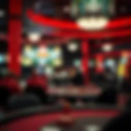 A vibrant poker tournament setting in Tampa