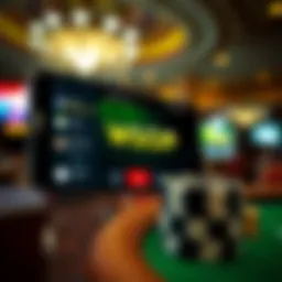 Visual representation of the WSOP VIP App interface showcasing its features