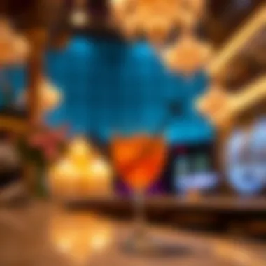 A Taste of Luxury: Signature Cocktails Signature cocktail served in a lavish glass