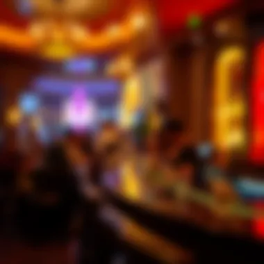 Experience the Vibrancy of Venetian Nightlife Vibrant nightlife scene at a Venetian-themed bar