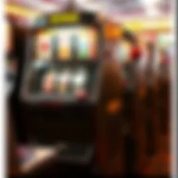 A vintage WMS slot machine showcasing its historical design