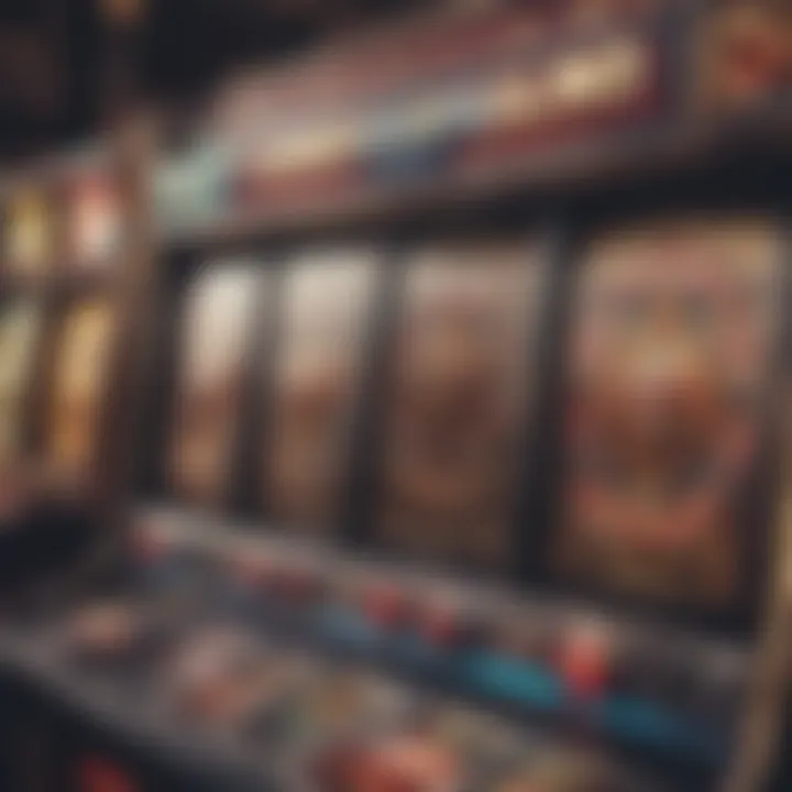A colorful array of popular free casino slot games