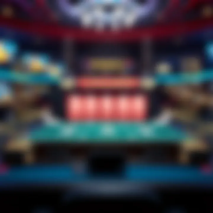 Tournament Bracket Overview An illustration of tournament brackets representing player matchups