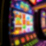 Fa Fa Fa Slot Machine Interface Vibrant illustration of Fa Fa Fa slot machine interface showcasing colorful symbols and features