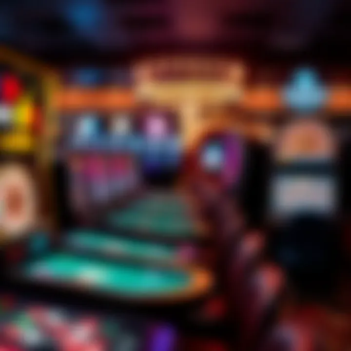 Exploring Game Variety at FanDuel Casino Detailed view of a diverse range of casino games