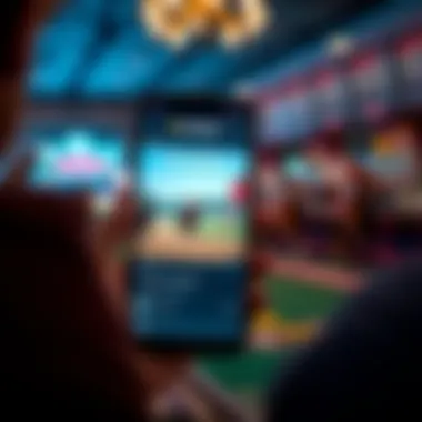 FanDuel mobile app showcasing horse racing bets