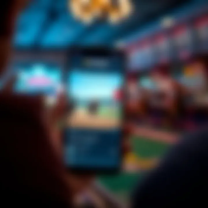 FanDuel mobile app showcasing horse racing bets