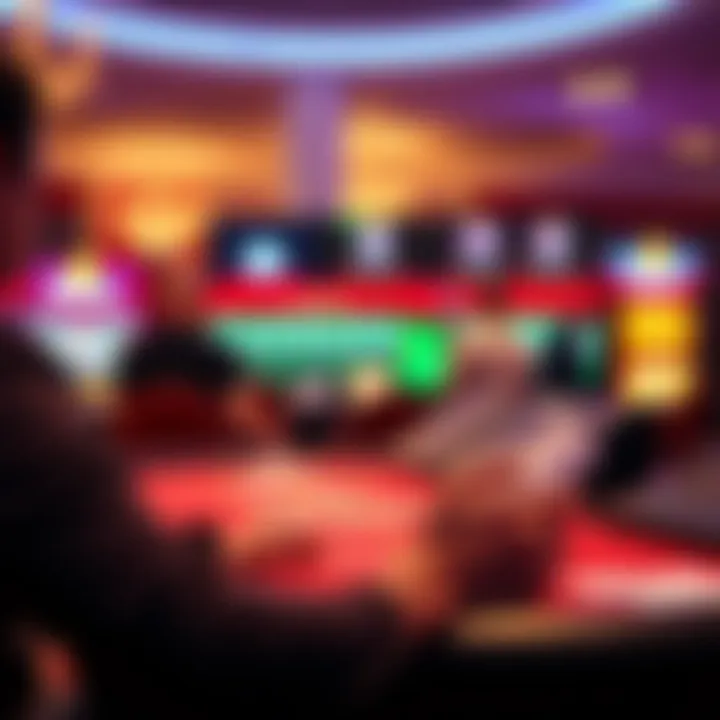 A conceptual image representing accessibility in online gambling through FanDuel