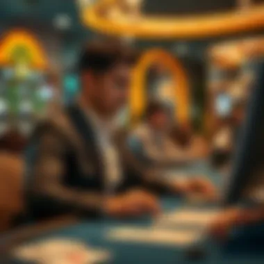 Illustration of a seamless online betting experience with FanDuel Prepaid Play+