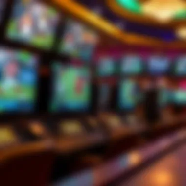 Live Sports Betting Experience Screens displaying live sports events in a sportsbook
