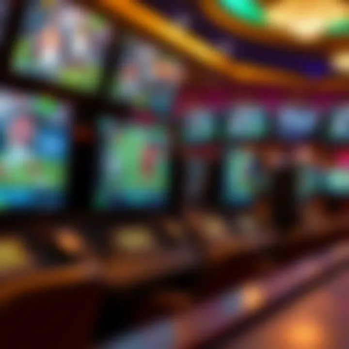 Live Sports Betting Experience Screens displaying live sports events in a sportsbook