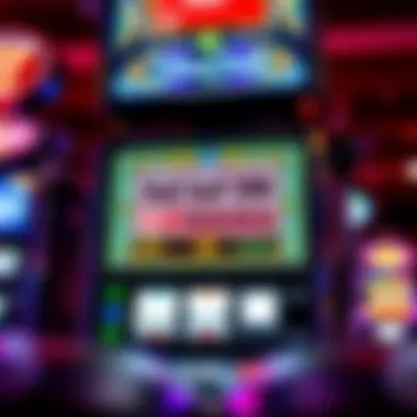 Visual representation of the Four Queens Silver Strike slot machine