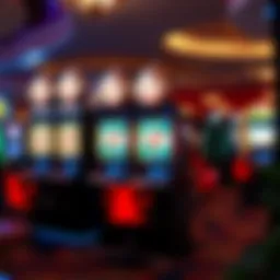 Ghostbusters slot machine in a casino environment