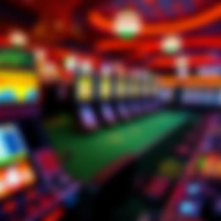 Map showcasing regional locations of Ghostbusters slot machines