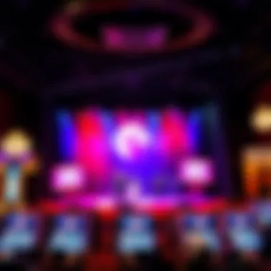 Live Entertainment at Golden Nugget Entertainment stage featuring a live performance