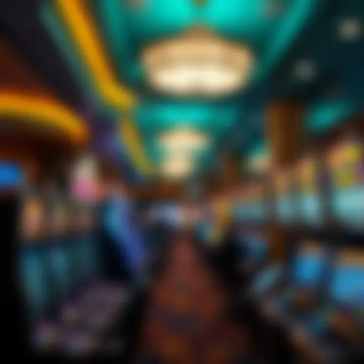 Thrilling Gaming Experience at Golden Nugget Exciting gaming floor at Golden Nugget