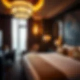 Luxurious suite at Golden Nugget