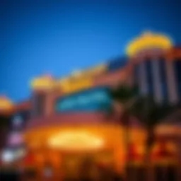 Exterior view of Golden Nugget Texas showcasing its grandeur