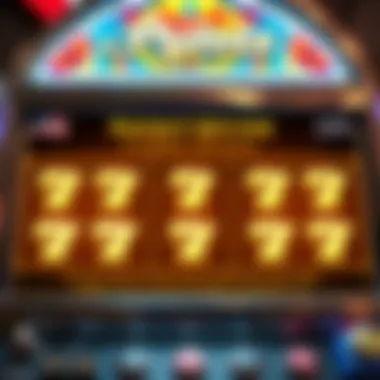Understanding the Payout Structure A visual representation of the payout structure and potential winnings associated with the Golden Sevens slot.