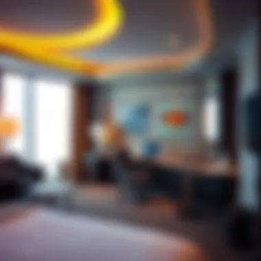Luxurious hotel room at Hard Rock Casino Gary