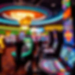 Vibrant gaming floor at Hard Rock Casino Miami