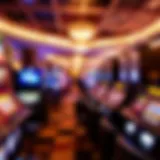 Luxurious gaming floor at Hard Rock Hotel Casino NJ