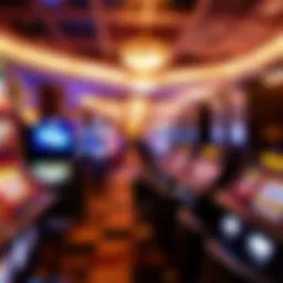 Luxurious gaming floor at Hard Rock Hotel Casino NJ