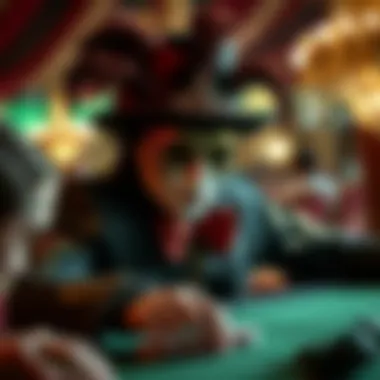 The Evolution of Masquerade Gaming Traditions A historical depiction of the evolution of masquerade gaming traditions.