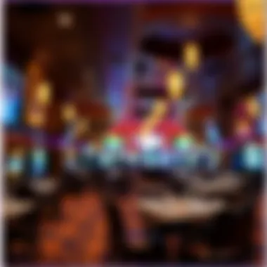 Dining Experience at Horseshoe Casino Tunica An inviting dining area featuring diverse culinary options available at the casino.