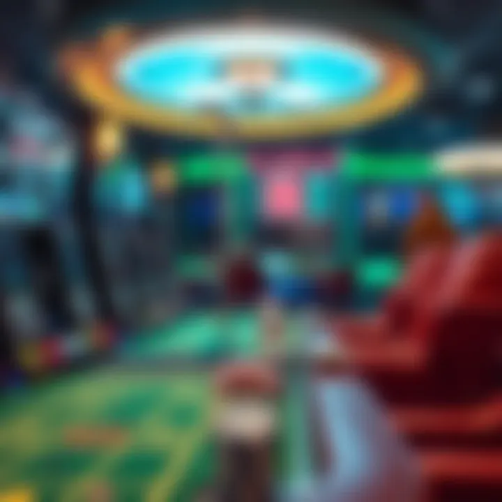 Secure Online Betting Environment A secure online betting environment with safety features highlighted