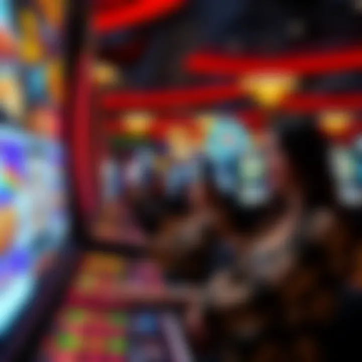 Immersive Casino Gaming Environment Engaging gaming experience within the casino environment