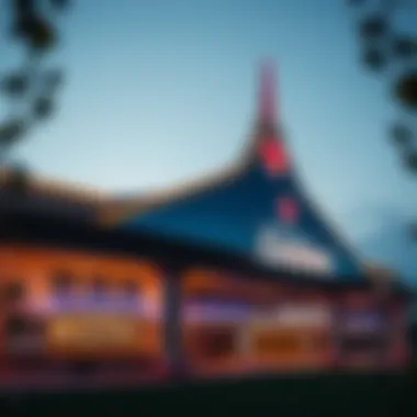 Exterior view of Kaw Nation Casino showcasing its architecture