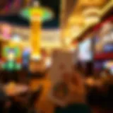 Overview of Las Vegas hotels showcasing resort fees