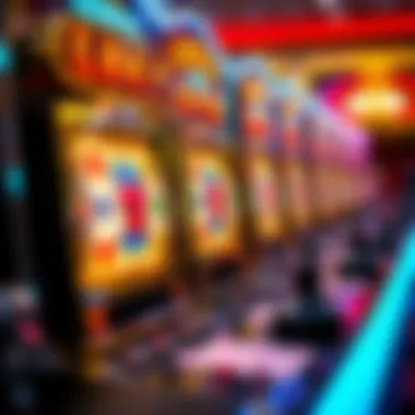 Visual representation of lucky spin slots with vibrant designs