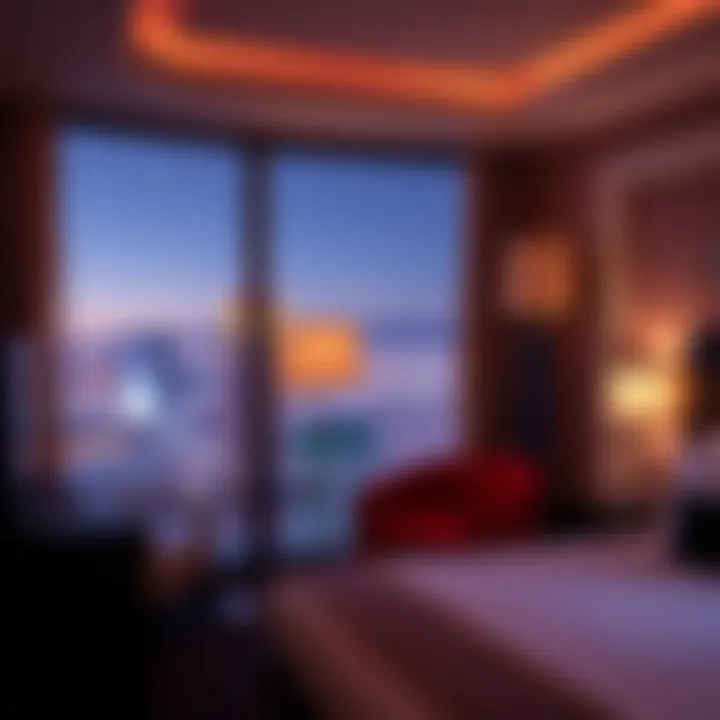 Luxor Las Vegas Tower Room with stunning city views