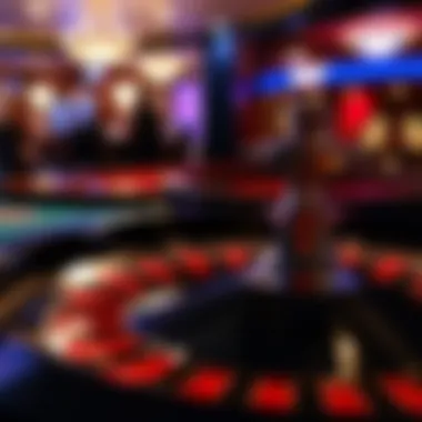 Visual representation of roulette odds and payouts