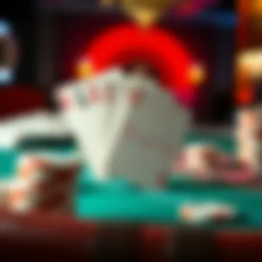 An illustration showing the mathematical calculations behind card counting