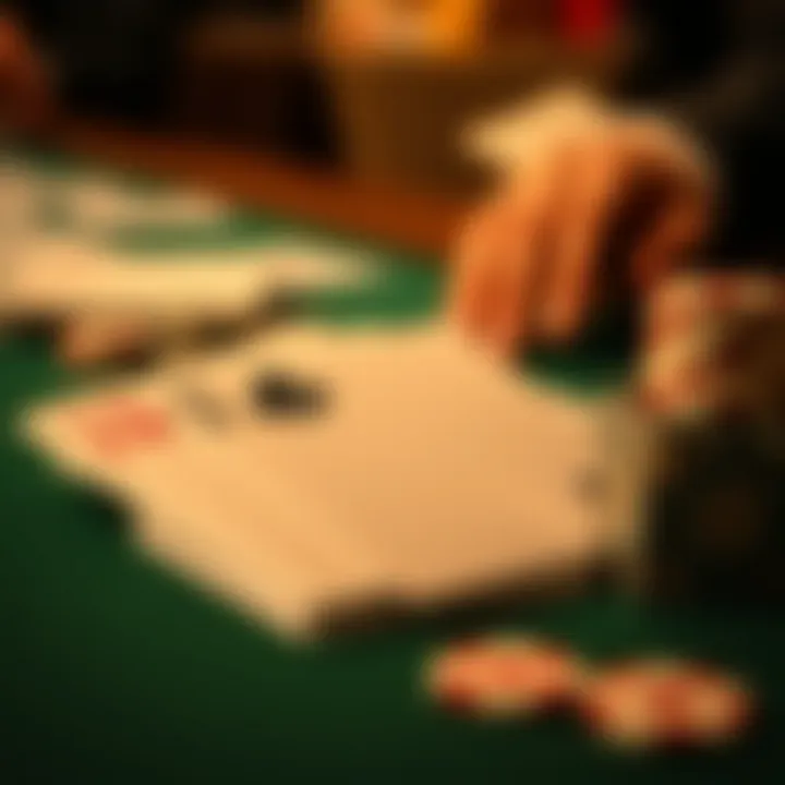 The Essentials of Blackjack Cards Close-up of blackjack cards on the table