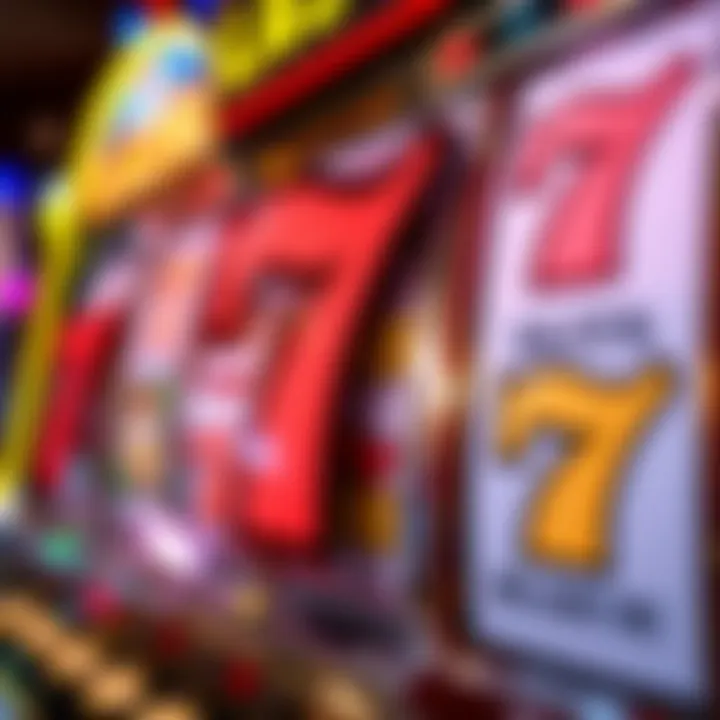 Visual representation of Blazing 7 slot machine features