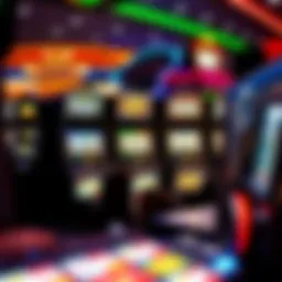 Different types of slot machines showcasing themes and graphics