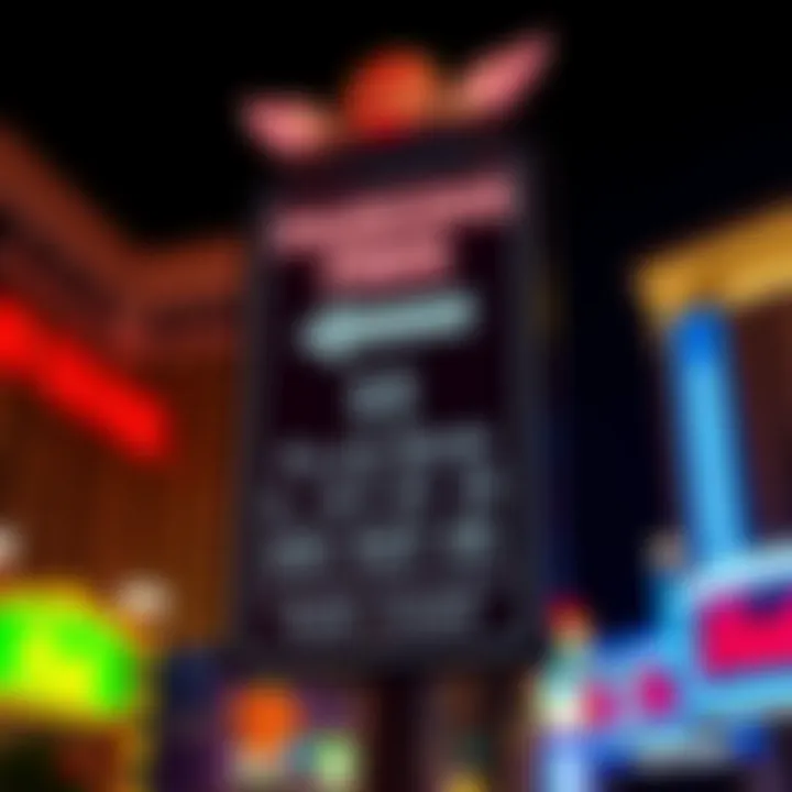 MGM Grand Parking Fee Signage MGM Grand Parking Fee Signage