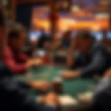 Engagement in Miller Stud Ring Gameplay Players engaged in an intense game of Miller Stud Ring