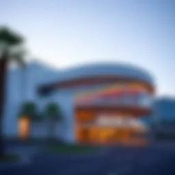 Exterior view of the Mod Museum showcasing modern architecture