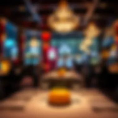 Gourmet Dining Experience at Mohegan Sun Elegant dining setup inside Mohegan Sun