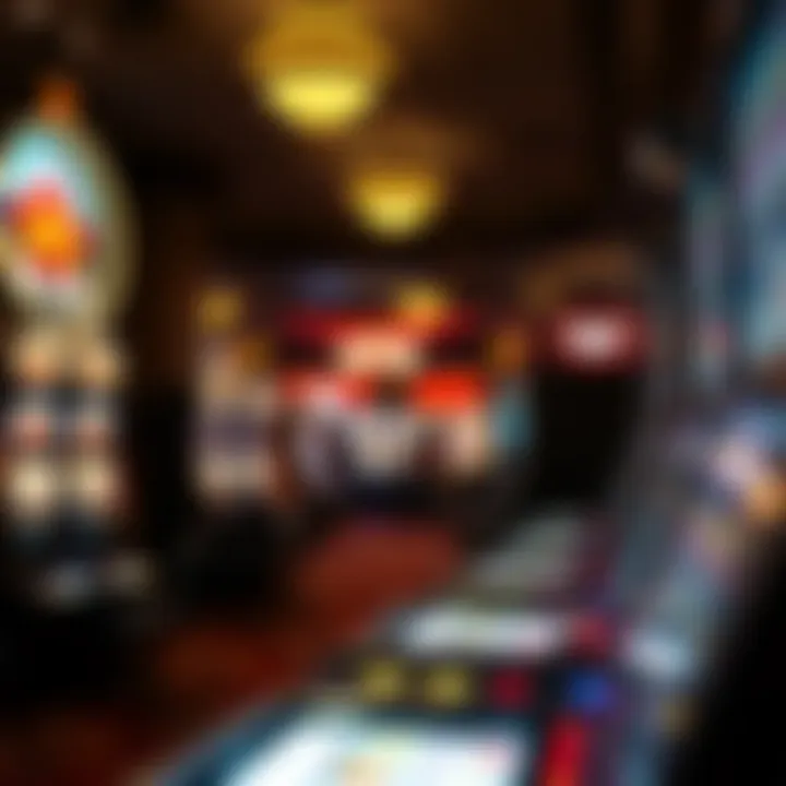 Thrilling Gaming Options Await Exciting gaming floor with slot machines
