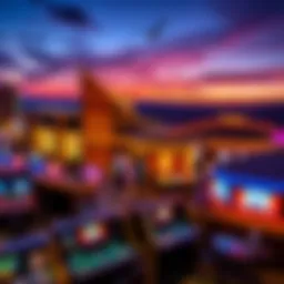 Panoramic view of Mohegan Sun Poconos Casino