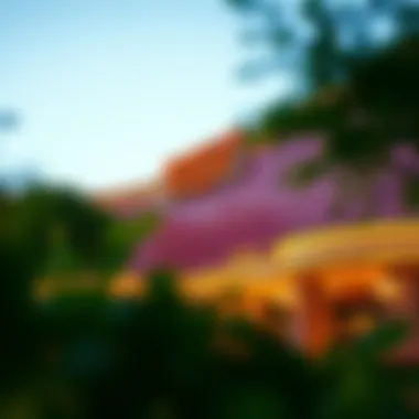 Exterior view of Mohegan Sun Resort showcasing its architectural beauty