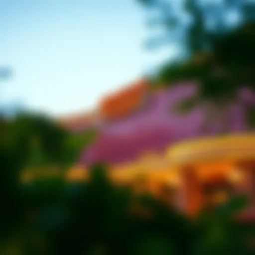 Exterior view of Mohegan Sun Resort showcasing its architectural beauty