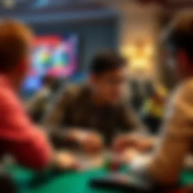 Strategic Gameplay in Monopoly Online A player strategizing in an online gaming environment